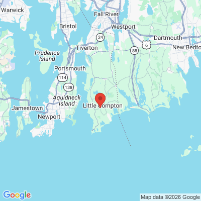 Map to  office in Little Compton, RI