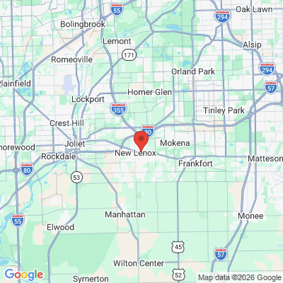 Map to  office in New Lenox, IL