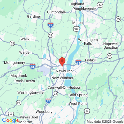Map to  office in Newburgh, NY