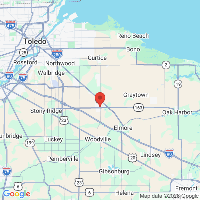 Map to  office in Genoa, OH