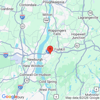 Map to Mountainview Dental -Dr. Jessica Senat office in Beacon, NY