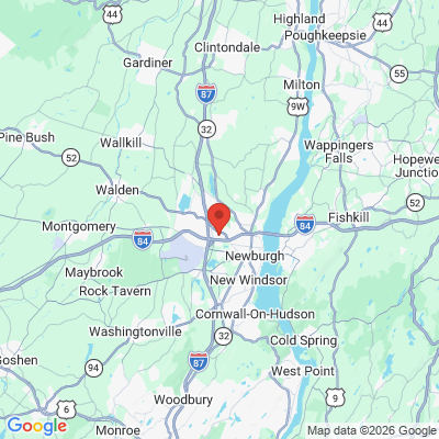 Map to  office in Newburgh, NY