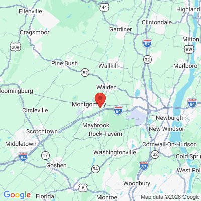 Map to  office in Montgomery, NY