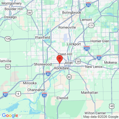 Map to  office in Joliet, IL