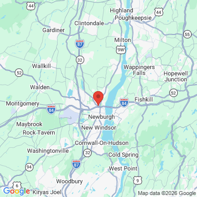 Map to  office in Newburgh, NY