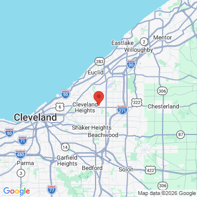 Map to  office in South Euclid, OH