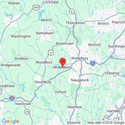 Map to  office in Middlebury, CT