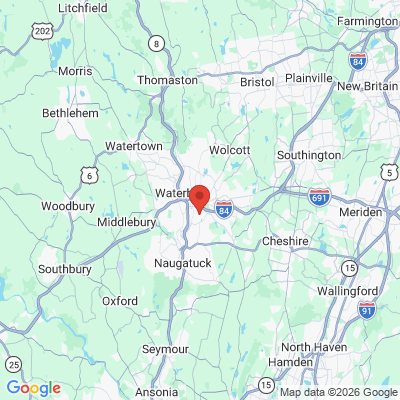Map to  office in Waterbury, CT
