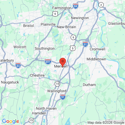 Map to  office in Meriden, CT