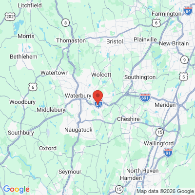 Map to  office in Waterbury, CT