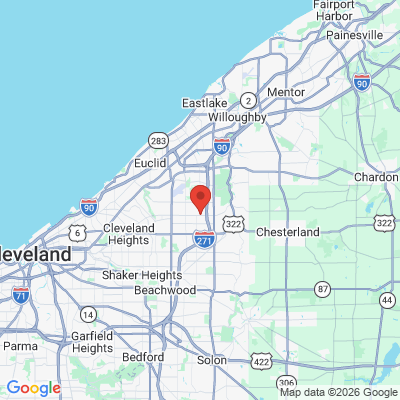 Map to  office in Highland Heights, OH