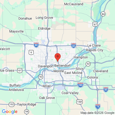 Map to  office in Heartland Dental