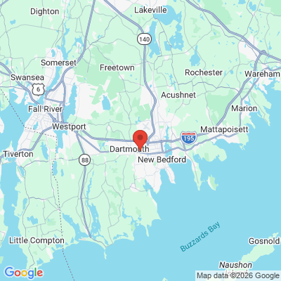 Map to  office in North Dartmouth, MA