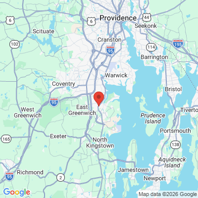 Map to  office in East Greenwich, RI