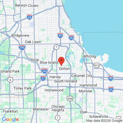 Map to  office in Riverdale, IL