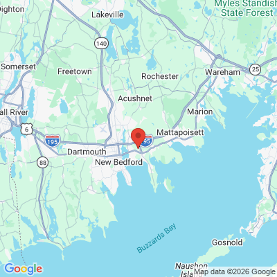 Map to  office in Fairhaven, MA