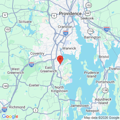 Map to  office in East Greenwich, RI