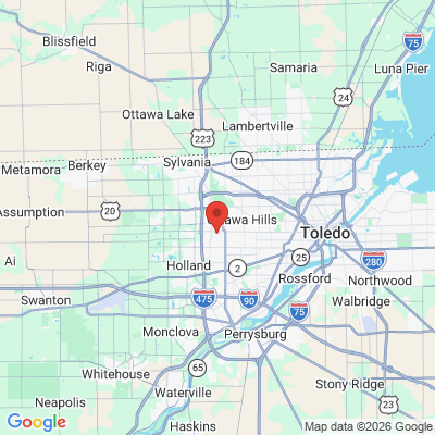 Map to  office in Toledo, OH