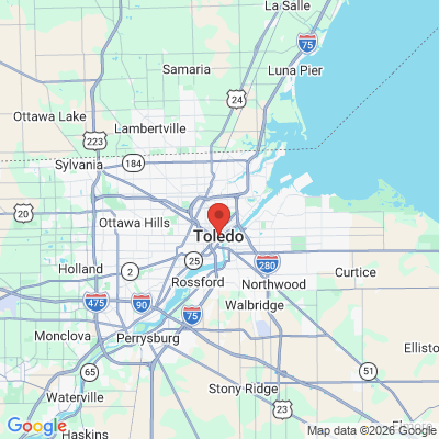 Map to  office in Toledo, OH