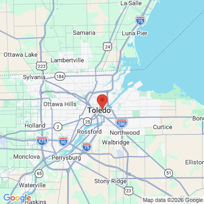Map to  office in Toledo, OH