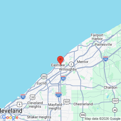 Map to  office in Eastlake, OH
