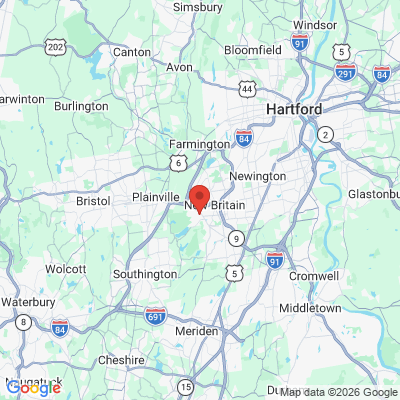 Map to  office in New Britain, CT