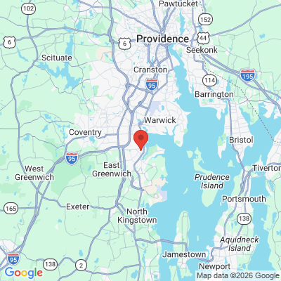 Map to  office in East Greenwich, RI