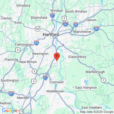 Map to  office in Rocky Hill, CT