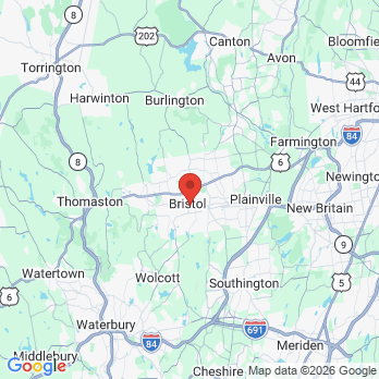 Map to Bencivengo & Ko, D.M.D office in Bristol, CT