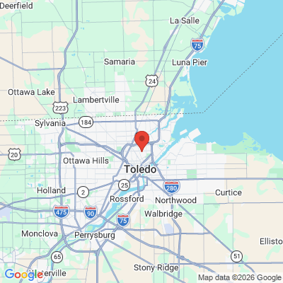 Map to  office in Toledo, OH