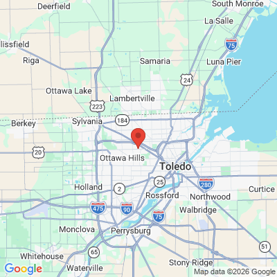 Map to  office in Toledo, OH