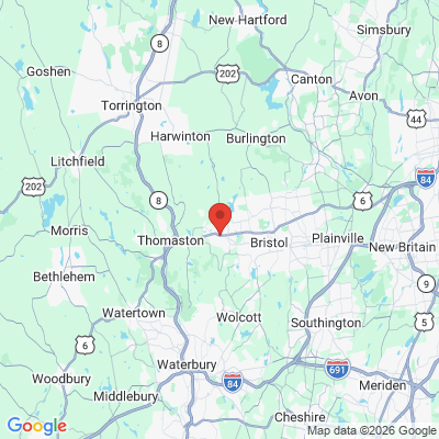 Map to  office in Terryville, CT