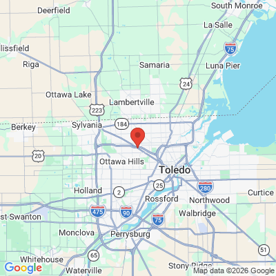 Map to  office in Toledo, OH