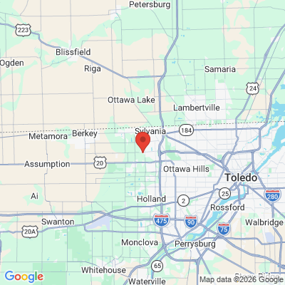 Map to  office in Sylvania, OH