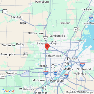 Map to  office in Toledo, OH