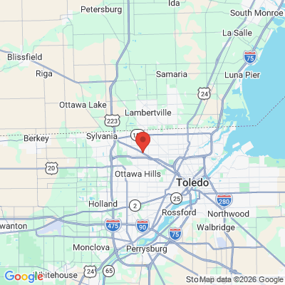 Map to  office in Toledo, OH