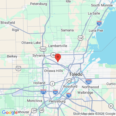 Map to  office in Toledo, OH
