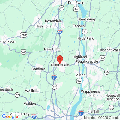 Map to  office in Clintondale, NY