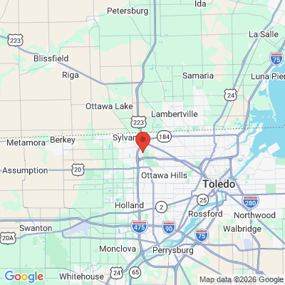 Map to  office in Toledo, OH