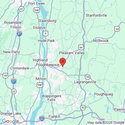 Map to  office in Poughkeepsie, NY