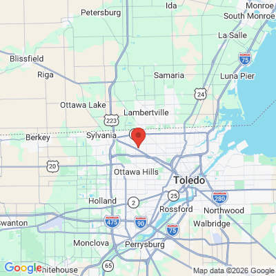 Map to  office in Toledo, OH