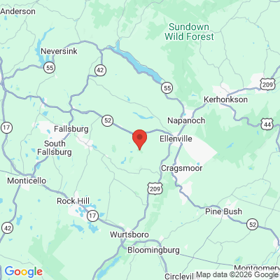 Map to  office in Ellenville, NY