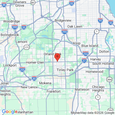 Map to  office in Orland Park, IL