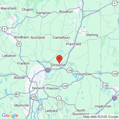 Map to  office in Jewett City, CT