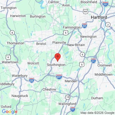 Map to  office in Southington, CT
