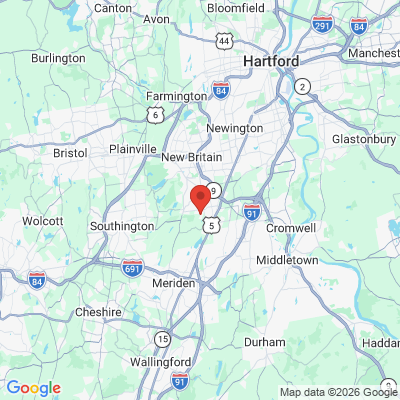Map to  office in Berlin, CT
