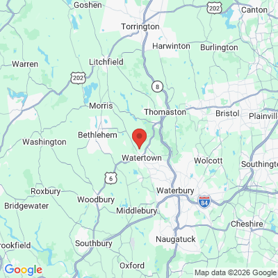 Map to David A Vito  office in Watertown, CT