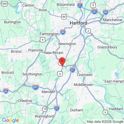 Map to  office in Berlin, CT