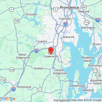 Map to  office in East Greenwich, RI