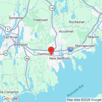 Map to Omnidentix office in Dartmouth, MA
